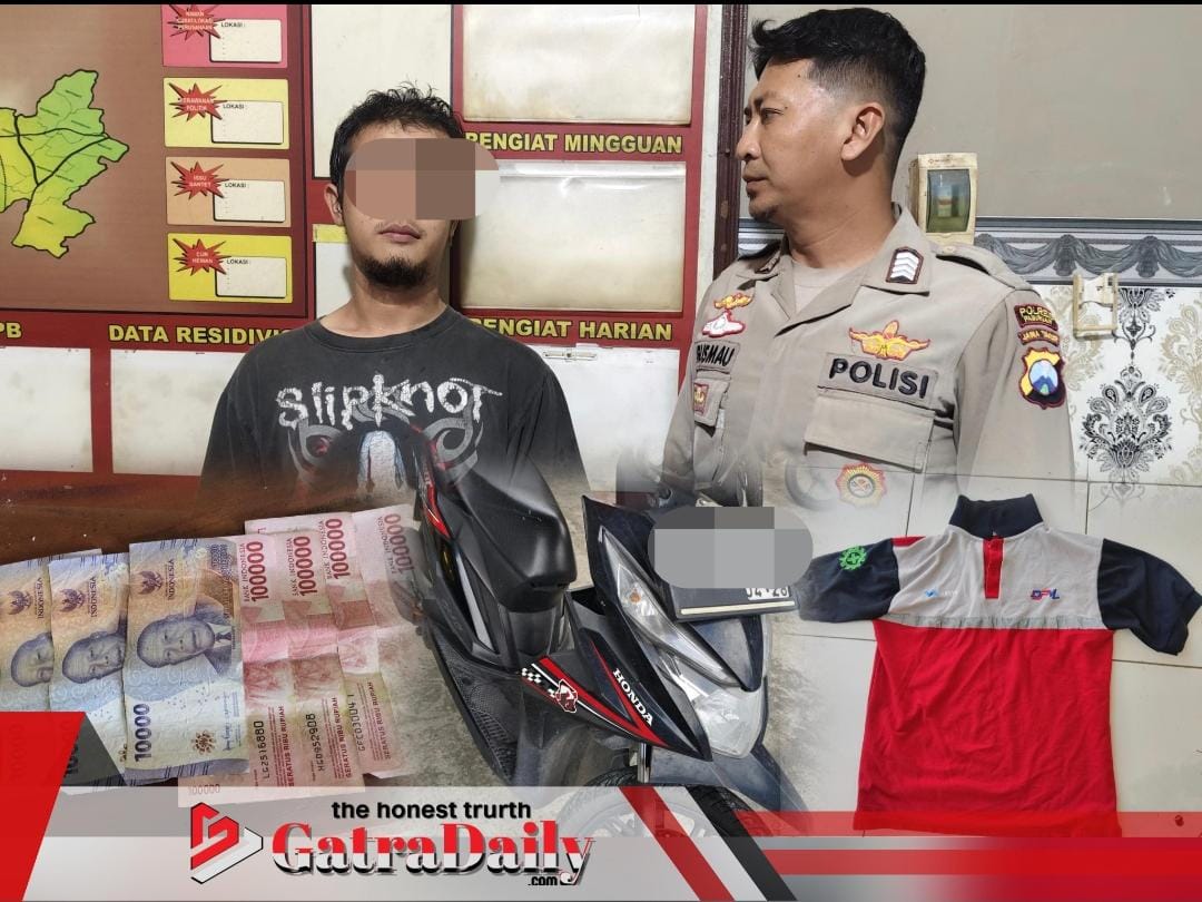 CCTV Ungkap Pencurian di Kantor PT DPM Purwosari, Pelaku Ditangkap Polisi