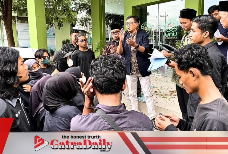 Aliansi Mahasiswa UNU Pasuruan Gelar Aksi, Tuntut Transparansi dan Realisasi Hak Identitas