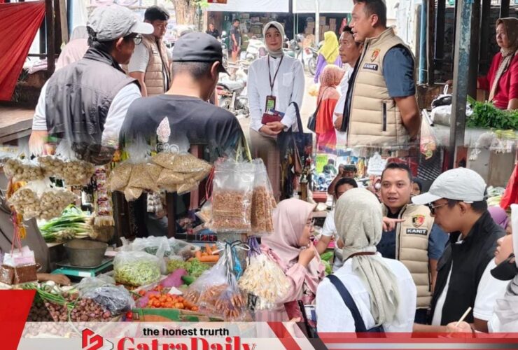 Satgas Pangan Polres Pasuruan Pantau Harga Sembako di Pasar Bangil, Stok Aman Jelang Imlek dan Ramadhan