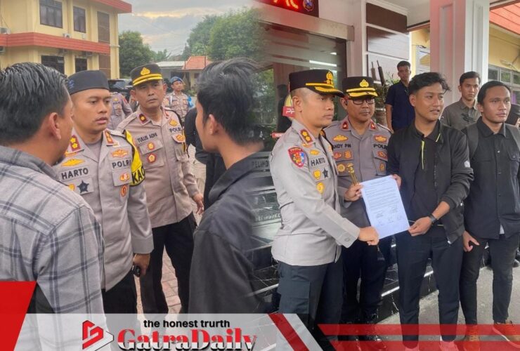 Mahasiswa Kepung Polres Pasuruan, Tuntut Keadilan Tragedi Tual dan Reformasi Polri