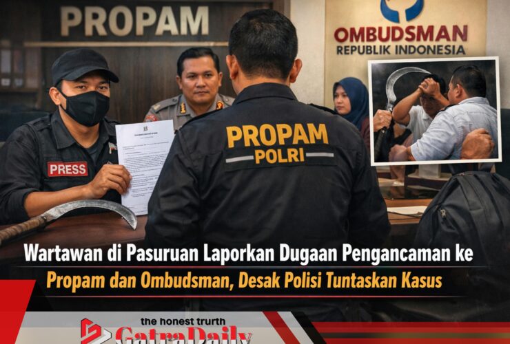 Wartawan di Pasuruan Laporkan Dugaan Pengancaman ke Propam dan Ombudsman, Desak Polisi Tuntaskan Kasus