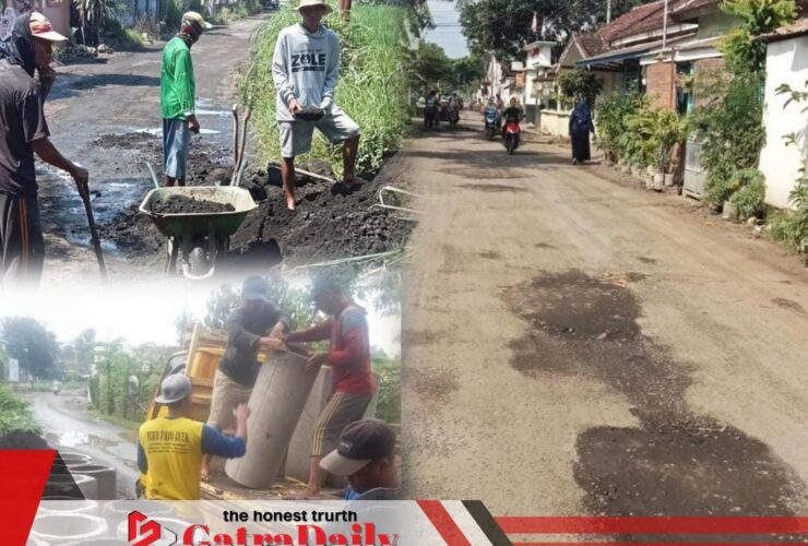 Kompensasi Jalan dari Tambang di Desa Tanjung Rejo Disalurkan, Perbaikan Jalan Dilakukan Berkala