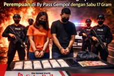 Dramatis, Polres Pasuruan Tangkap Residivis Perempuan di By Pass Gempol dengan Sabu 17 Gram