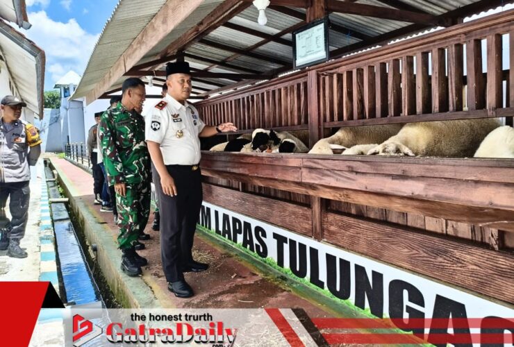 Sinergi TNI-Polri Perkuat Pengamanan Idul Fitri, Lapas Tulungagung Terima Patroli Sambang