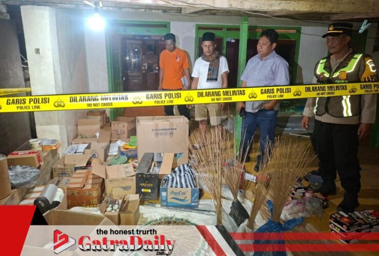 Produksi Petasan Ilegal Digerebek, Satreskrim Pamekasan Amankan DS di Kecamatan Larangan