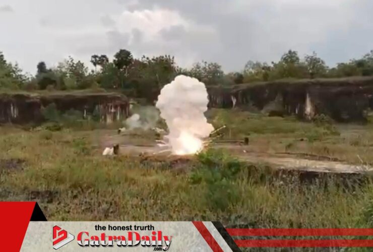 Polres Pamekasan Musnahkan Barang Bukti Bahan Peledak Pasca Lebaran, Libatkan Tim Jihandak