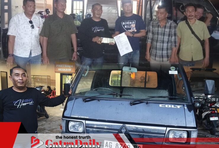 Mobil Curian Mitsubishi L300 Ditemukan di Sampang, Polisi Lacak Lewat GPS