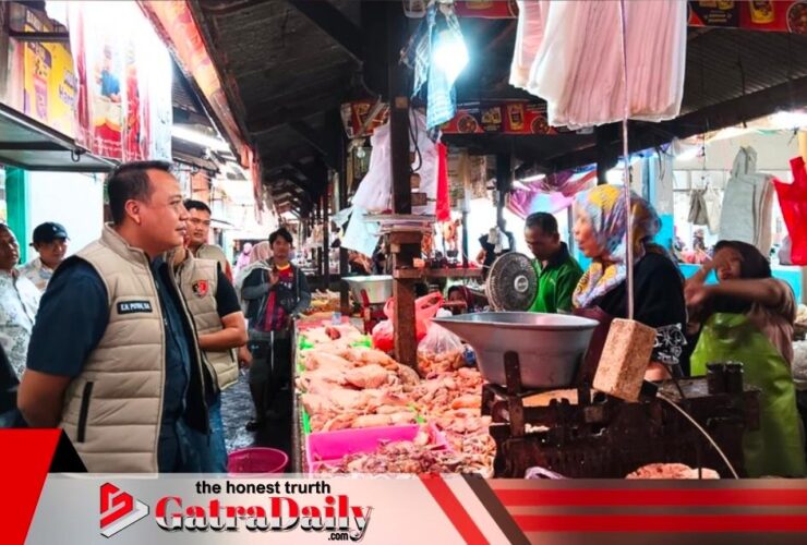 Pasca Lebaran, Satgas Pangan Polres Pasuruan Temukan Harga Cabai Turun di Pasar Bangil