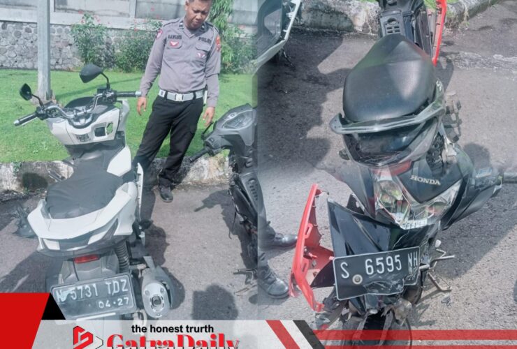 Pengendara Motor Tewas dalam Tabrakan Adu Depan di Gempol, Pasuruan