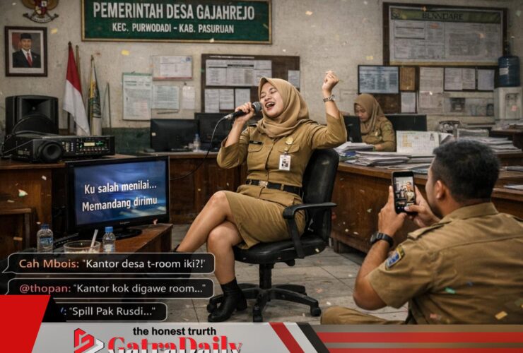 Etika Dipersoalkan, Video Aparatur Desa Gajahrejo Bernyanyi di Kantor Beredar Luas