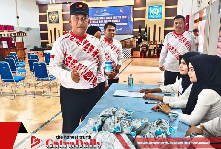 Lapas Tulungagung Gelar Tes Urine Petugas dan Warga Binaan, Seluruh Hasil Negatif