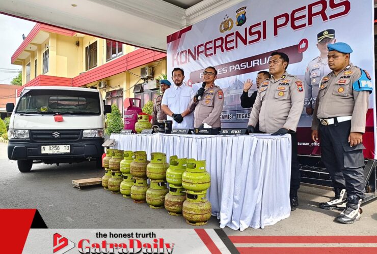 Polres Pasuruan Ungkap Penyalahgunaan LPG Subsidi, Empat Orang Jadi Tersangka