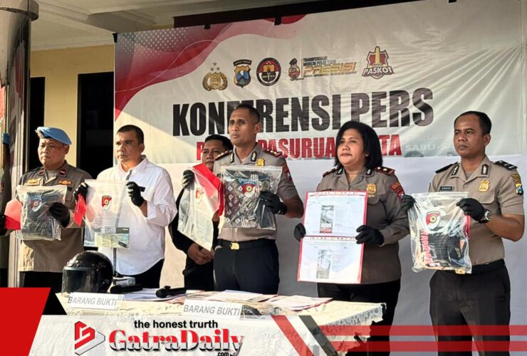Dua Pelaku Pencurian Motor Ketua RT di Tambakrejo Pasuruan Ditangkap
