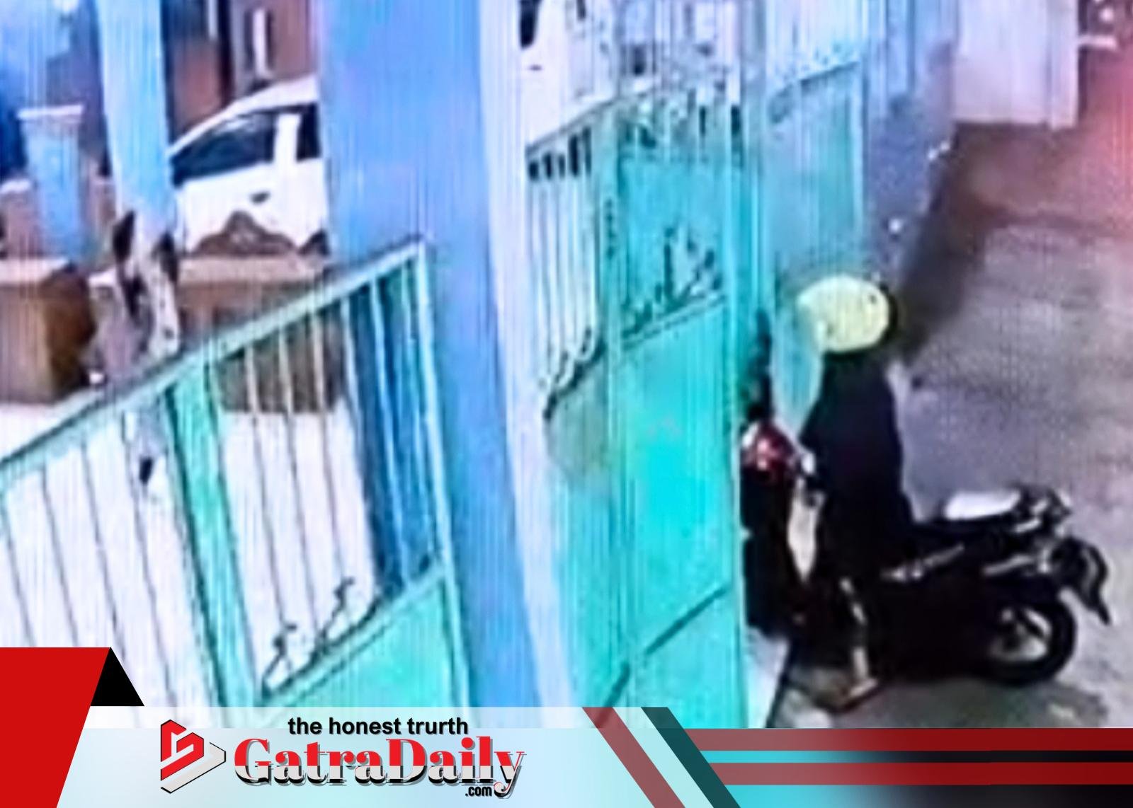 Emak-emak Gagalkan Aksi Curanmor di Kota Pasuruan, Pelaku Kabur Terekam CCTV