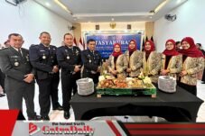 Khidmat, Pegawai Lapas Pasuruan Ikuti Tasyakuran HBP ke-62 Secara Virtual