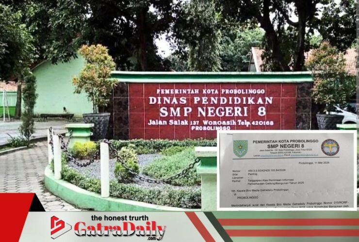 SMPN 8 Probolinggo Akui Pakai CV Tak Aktif untuk Proyek BOS, Alasannya Muncul di SIPLah