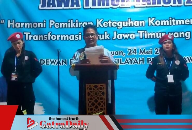 Rapinwil Progrib Jatim 2026, Soemardi Ajak Kader Tetap Solid