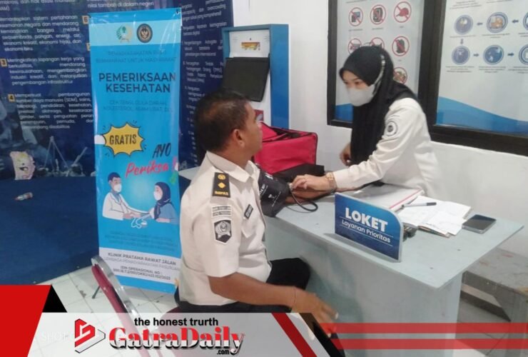 Lapas Pasuruan Gelar Pemeriksaan Kesehatan Gratis untuk Pengunjung dan Petugas