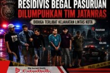 Residivis Begal Pasuruan Dilumpuhkan Tim Jatanras, Diduga Terlibat Kejahatan Lintas Kota