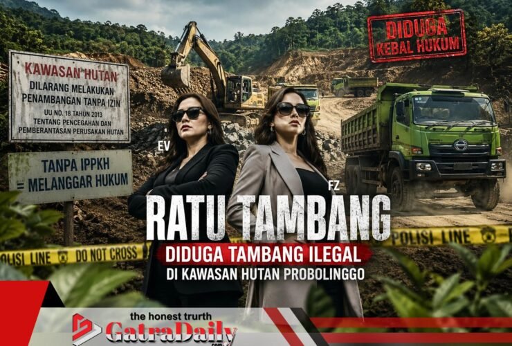 Dua “Ratu Tambang” di Probolinggo Diduga Tambang Ilegal di Kawasan Hutan