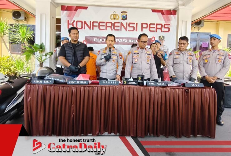 Polres Pasuruan Ungkap 3 Kasus Menonjol, Pelaku Jambret Maut hingga Penembakan Airsoft Gun Ditangkap