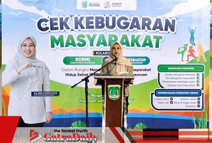 Cek Kebugaran Masyarakat, KORMI dan Dinkes Pasuruan Kolaborasi Dukung GERMAS