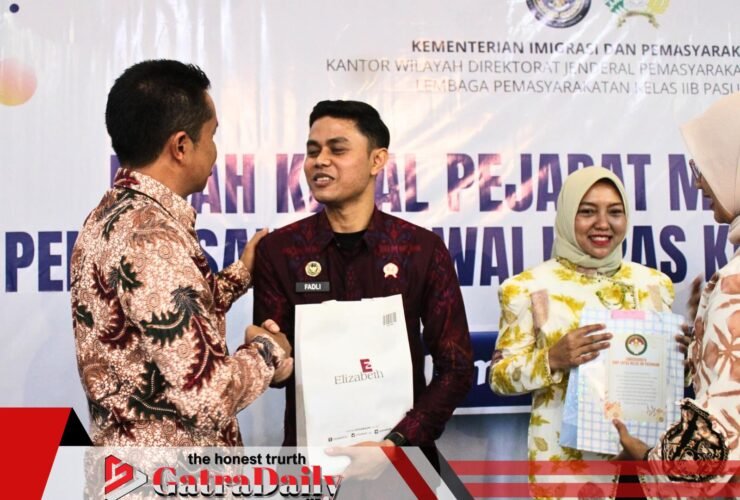 Lapas Pasuruan Gelar Pisah Kenal Pegawai dan Pejabat, Sejumlah Personel Dapat Promosi dan Mutasi