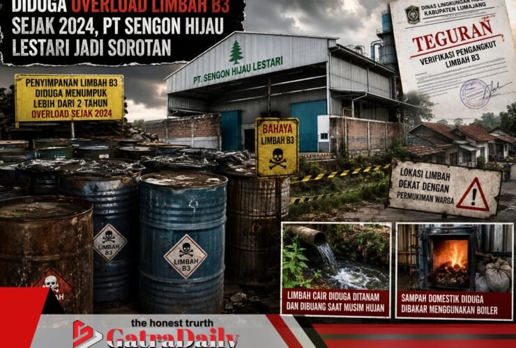 Diduga Overload Limbah B3 Sejak 2024, PT Sengon Hijau Lestari Jadi Sorotan