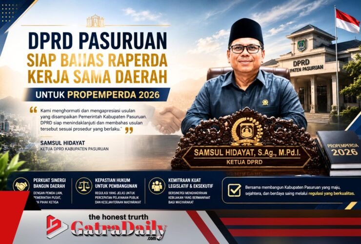 DPRD Pasuruan Siap Bahas Raperda Kerja Sama Daerah Usulan Bupati untuk Propemperda 2026
