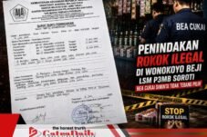 Penindakan Rokok Ilegal di Wonokoyo Beji, LSM P3MB Soroti Bea Cukai Diminta Tidak Tebang Pilih