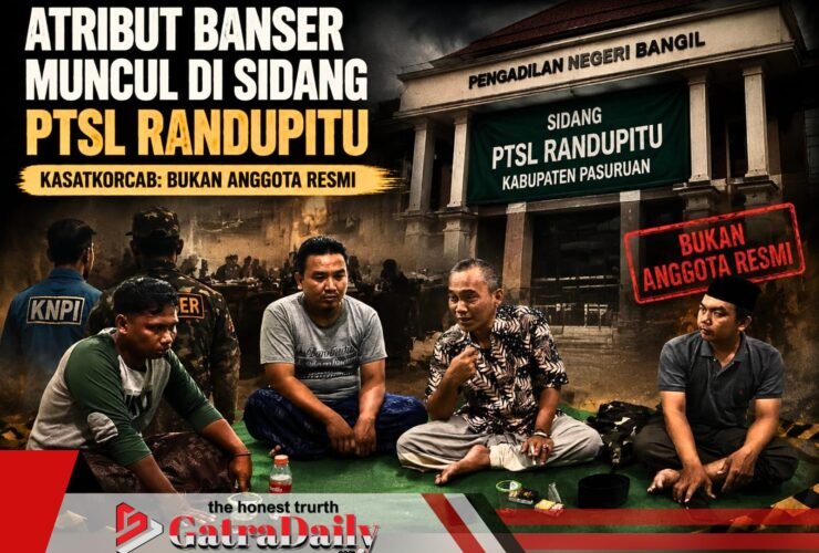 Atribut Banser Muncul di Sidang PTSL Randupitu, Kasatkorcab: Bukan Anggota Resmi