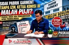 Sidak Pabrik Garment Tanpa Izin, Ketua Komisi III Malah Puji? PASKAL Duga Ada Pengondisian DPRD Probolinggo