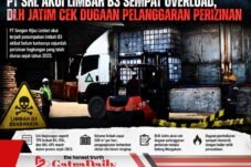 PT SHL Akui Limbah B3 Sempat Overload, DLH Jatim Cek Dugaan Pelanggaran Perizinan