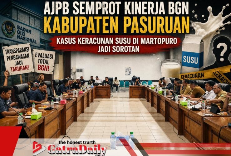 AJPB Semprot Kinerja BGN Pasuruan: Fasilitas Difasilitasi Pemkab, Tapi Keracunan Siswa Masih Terjadi