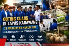 Outing Class di Lapas Karawang, 75 Mahasiswa Hukum UBP Belajar Langsung Sistem Pemasyarakatan