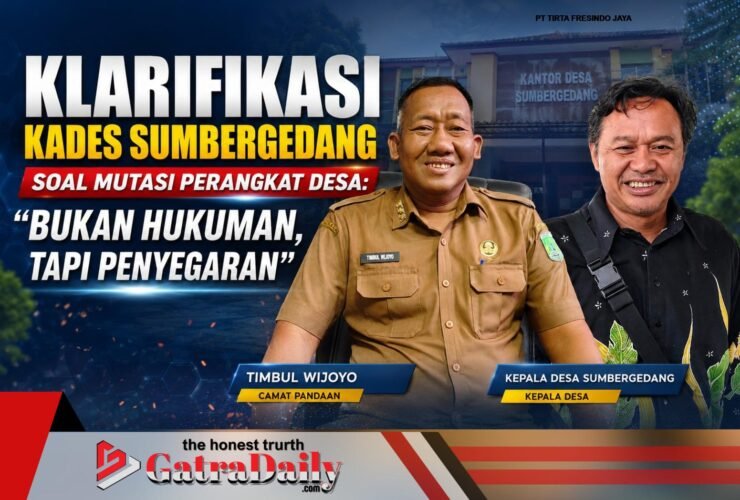 Klarifikasi Kades Sumbergedang soal Mutasi Perangkat Desa: Bukan Hukuman, Tapi Penyegaran