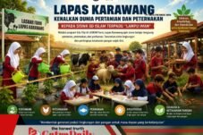 Lapas Karawang Kenalkan Dunia Pertanian dan Peternakan kepada Siswa SD Islam Terpadu “LAMPU IMAN”