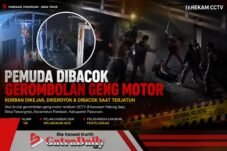 Viral CCTV Pemuda Dibacok Gerombolan Geng Motor di Pandaan Pasuruan, Polisi Selidiki