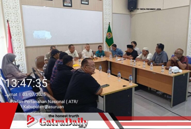 ATR/BPN Pasuruan Sepakat Ukur Ulang Bidang Tanah PTSL 2018 di Warungdowo, Sengketa Batas Masuk Tahap Mediasi