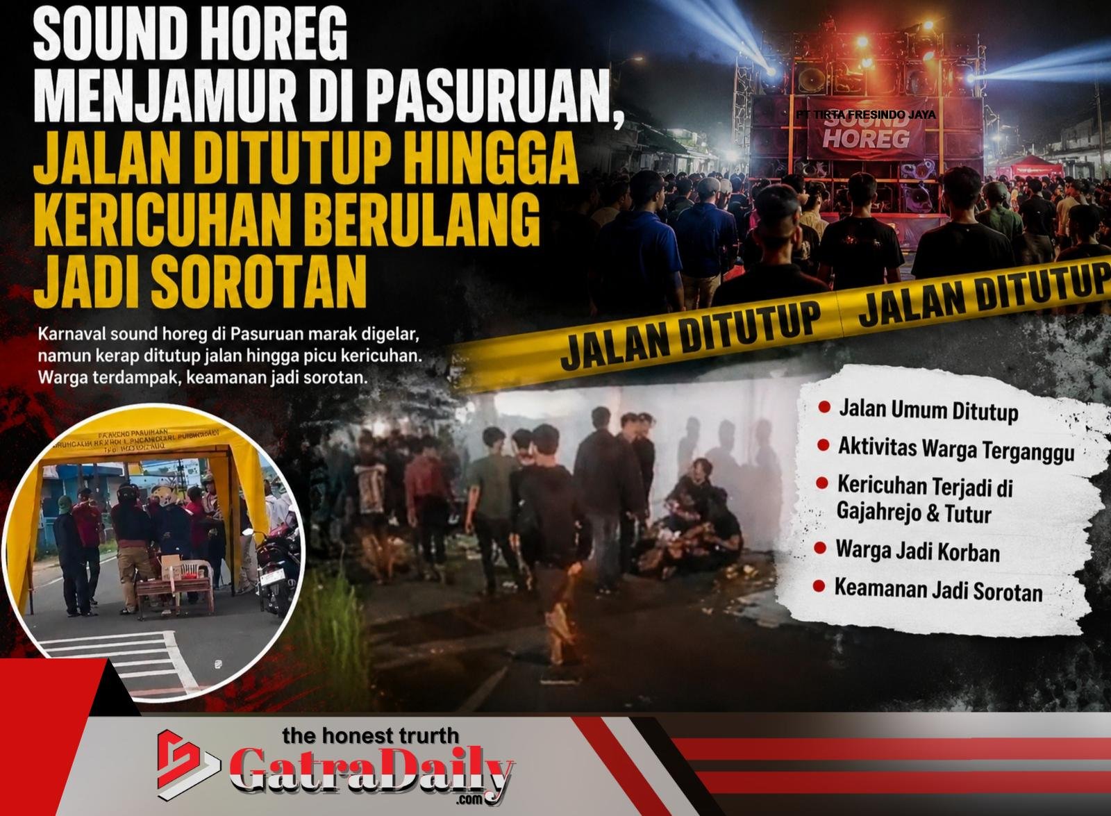 Sound Horeg Menjamur di Pasuruan, Jalan Ditutup hingga Kericuhan Berulang Jadi Sorotan