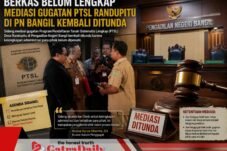 Berkas Belum Lengkap, Mediasi Gugatan PTSL Randupitu di PN Bangil Kembali Ditunda