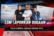 LSM Laporkan Dugaan Penggelapan Kas Pasar Randupitu, Polisi Diminta Jangan Tebang Pilih