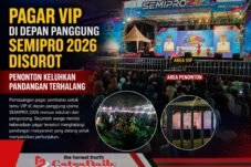 Pagar VIP di Depan Panggung SEMIPRO 2026 Disorot, Penonton Keluhkan Pandangan Terhalang