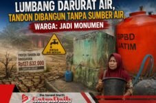 Lumbang Darurat Air, Tandon Dibangun Tanpa Sumber Air, Warga: Jadi Monumen