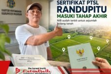 Sertifikat PTSL Randupitu Masuki Tahap Akhir, Kades: NIB Sudah Terbit untuk Sejumlah Bidang Tanah