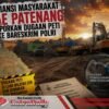 Aliansi Masyarakat SAE PATENANG Laporkan Dugaan PETI di Probolinggo ke Bareskrim