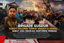 Brigade Gusdur Soroti Polemik Tempat Ibadah di Bangil, Sebut Ada Indikasi Sentimen Pribadi