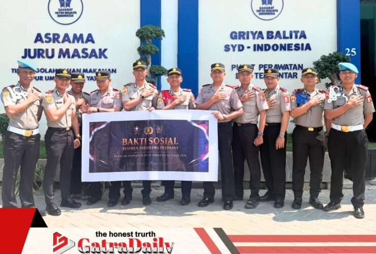 Resimen Parakrama Pradana Polda Jatim Salurkan Bantuan ke Panti Asuhan Balita di Sidoarjo
