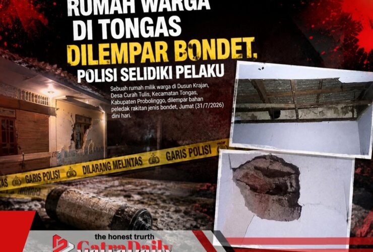 Rumah Warga di Tongas Dilempar Bondet, Polisi Selidiki Pelaku