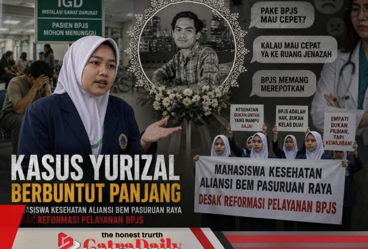 Kasus Yurizal Berbuntut Panjang, Mahasiswa Kesehatan Aliansi BEM Pasuruan Raya Desak Reformasi Pelayanan BPJS